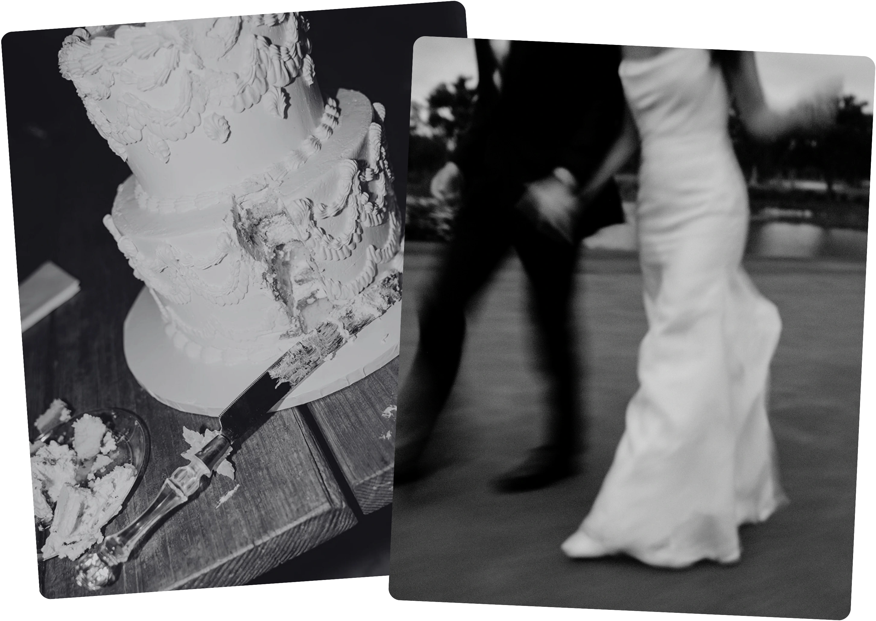 Warm orange table setting